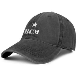 BCM logo Unisex denim baseballpet voorzien van schattige unieke hoeden vintage Amerikaans Baylor College of Medicine Logo Golden243r