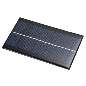 BCMaster 6V 1W Solar Power Panel Solar System Module Home Diy Solar Panel voor lichte batterij mobiele telefoonladers Home Travel