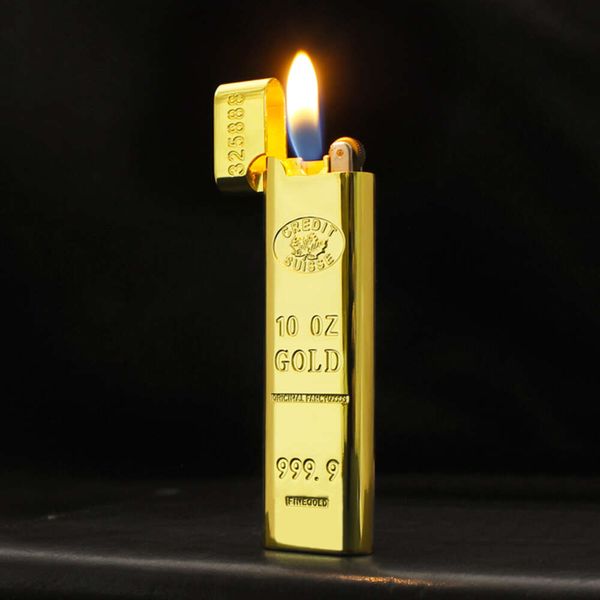 BD8015 Barra de oro creativa ABRIMA ABIERTA Dibujo de metal de más ligero