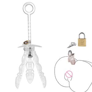 Bdsm Plug Anal/civière/formation/gode pour hommes dilatateur Vaginal Anus Gay sexy jouets verrouillage Buttplug dispositif de chasteté