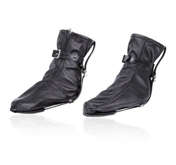 Bdsm Bondage Soft PU Leather Booted Booties Feet Socks Calcetines Fetiche Fetiche Femenado SM Legfuffs Y2006168439869