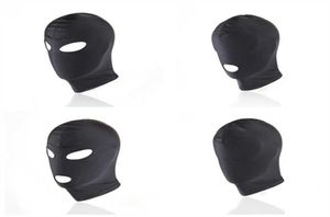 Bdsm Homo Speelgoed Fetisj Masker Bondage Kap Volwassen Spelletjes Elastische Stof Volledige Hoofdsteun Seksmasker Kap Erotisch Seksspeeltje voor Vrouwen Mannen Q3061734