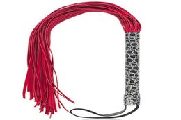 BDSM Fouet En Cuir Véritable Flogger Cul Fessée Bondage Esclave SM Contraintes Dans Les Jeux Pour Adultes Pour Les Couples Fétiche Sex Toys Pour Les Femmes Me5032726