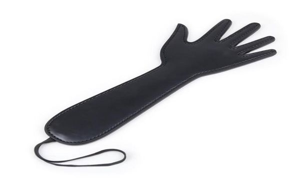 BDSM Hand Shape Whip Gifle Giftdle Le cuir en cuir pour le jeu sexuel Nouveau design Spanking Sext Toy BDSM PUNITION SLAVE TRACINE EQ1114388