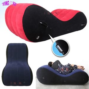 BDSM gonflable sexe canapé-lit Position sexuelle Pad meubles sexuels 18 jeux pour adultes jouets érotiques pour couples amour coussins oreiller chaise 240117