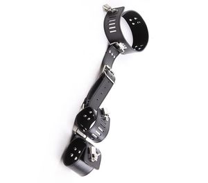 Bdsm Collier En Cuir Poignets À La Main Bondage Esclave Contraintes Ceinture Harnais Verrouillable Dans Les Jeux Pour Adultes Fétiche Sex Toys Pour Femmes3105423