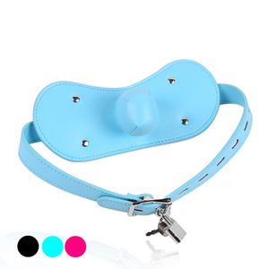 BDSM Open Mond Gag Plug Bondage Slaafsteunen Lederen Riem in Volwassen Games Voor Koppels Fetish Orale Seksspeeltjes Voor Dames Heren - HS59