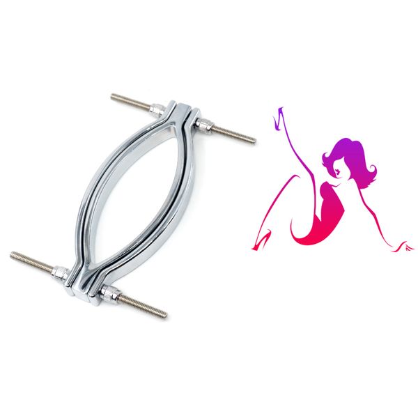 Ensemble de jouets Bdsm sexy pour femmes, pince à lèvres en métal, jeux érotiques pour adultes, stimulateur BDSM, taquin du point G, chatte ouverte