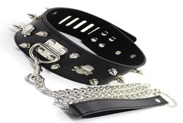 Collier de chien sexuel Bdsm, contraintes d'esclave de Bondage verrouillables dans les jeux pour adultes pour Couples, jouets sexuels fétichistes pour femmes et hommes 4967781