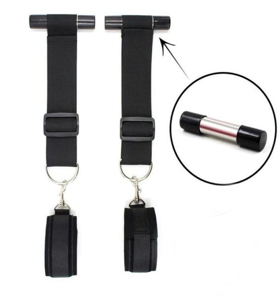 BDSM Sex Toys Porte Swing Menottes Fenêtre Suspendus Menottes Fétiche Bdsm Bondage Restrictions Sex Toys Pour Couples Produits de Sexe q0507683700