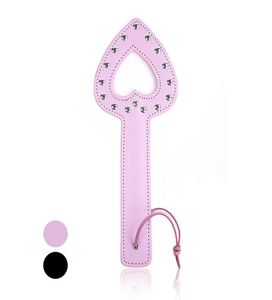 BDSM Whip Flogger Ass Spanking PU Leather Paddle Bondage Slave dans les jeux pour adultes pour les couples Fetish Sex Toys for Women Men HP223210386