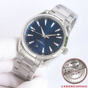 Wees luxe motre horloge vs mannen horloges 41 mm 8500 Automatische mechanische beweging 904L Steel Relojes Sahire Glass Super Waterdicht 150m 826111 ES