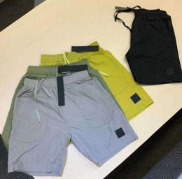 Strand 2023 Sommershorts Herren Kurze Hosen Mode Laufen Lose Schnelltrocknend Waschprozess aus reinem Stoff Trendig Lässig Ins Stones Island Freizeitdesign 1144ESS