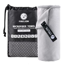 Strandaccessoires Snel droge microfiber handdoeken voor reissporten Super absorberende zacht lichtgewicht Zwemkamping Gym Yoga Hiking Cycling 230411