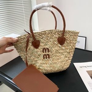 Sacs à main de concepteur de plage de haute qualité paille miui bogg sac à main pour les femmes