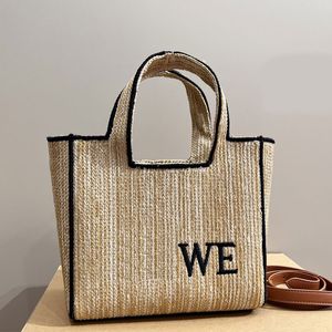 Strandzakken Zonneschijnbakken Tas Gewoon winkelen Handtas Letters Grote capaciteit Portable Hoge kwaliteit Letter Hardware Open Fashion Women Shoulder Bags