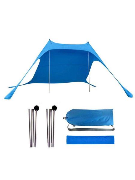 Playa Canopy Pesca Camping Impermeable A prueba de lluvia Protector solar Tienda Sombra Paño Portátil Al aire libre Pérgola Y0706