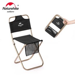 Chaise de plage chaises de camping portables ultra-léger plié avec sac en mesh Détente chaise extérieure de pêche à la randonnée de pique-nique 240409