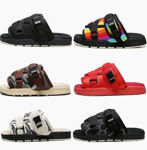 Strandontwerper Visvim Platform Slippers Men Women Lovers Fashion Shoes Mule Slipper Hiphop Street Outdoor Sandals Flip Flops6307383