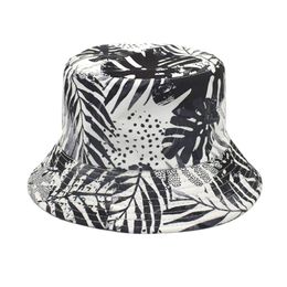 Chapeaux de plage femmes à la mode femmes hommes été mode Sport noix de coco impression seau chapeau seau chapeau hommes 62