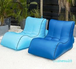 strand opblaasbare fauteuil zitzakken draagbare enkele vocht waterdicht luie slaapbank outdoor lucht zitzak tuin mat FT37