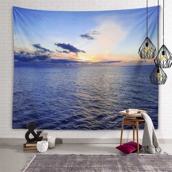 Plage love belle tapestry coucher de soleil tapisseries décormarmètre mural décoration tapestry dortorory salon chambre chambre décoration home décoration r0411