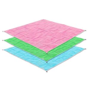 Mat de plage magie voyage extérieur de voyage magique de sable de plage gratuit pomme de plage camping imperméable matelas matelas pliable camping extérieur 240416