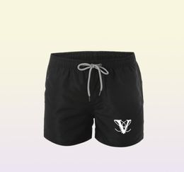 Strandbroek Fashion Nieuwe Khmer Shorts Solid Color Printing Men039S Summer Wind Beach Swimming Shorts Men039S Hoge kwaliteit Box8813536