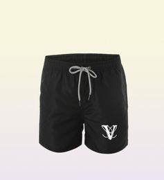 Pantalon de plage Fashion Nouveau short khmers Impression de couleur solide Men039 Summer Wind Beach Swimming Shorts Men039s Box de haute qualité2930097