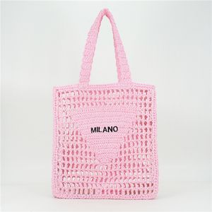 Strand Raffia Tote Famou Designer Bags Popular Shoulder Soft Plain Letter Cool Summer Lady Fashion Handtassen Handelen Winkelportebeurs Crossbody Wallet