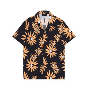 Chemise de plage décontractée pour hommes et femmes été chaud classique imprimé chemise décontractée à manches courtes respirant T-shirt