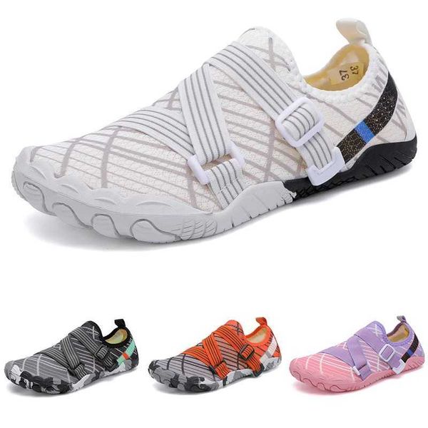 Zapatos de playa de gran tamaño 35-46 # Unisex al aire libre juego de playa zapatillas de deporte hombres interior sentadillas zapatos de Fitness mujeres gimnasio calzado pareja vacaciones Aqua zapato 240122