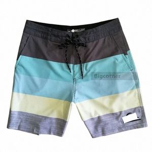 Shorts de plage Shorts pour hommes Shorts de planche Bermuda Shorts de sport # Séchage rapide # Imperméable # Logo Stam # 46 cm / 18