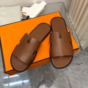 Strand slippers Klassieke Platte hak Zomer Designer schoen mode Cartoon Big Head flops lederen dame Slides Heren schoenen Hotel Bad Dames sexy Sandalen