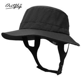 Casquette de surf de plage respirante imperméable protection solaire chapeau de soleil UPF50 été pêche en plein air homme et femme chapeau de seau Sport nautique 231229