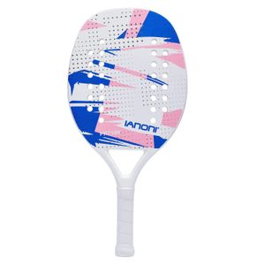 Racket de tennis de plage fibre de carbone avec une palette de noyau en mousse à mémoire EVA F8