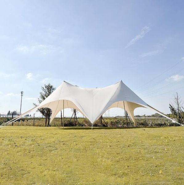 Carpa de playa Refugio para el sol Deportes al aire libre Fiesta Sombrilla Carpa para pesca Picnic Playa Parque refugio con dosel Carpa de viaje ultraligera con protección UV