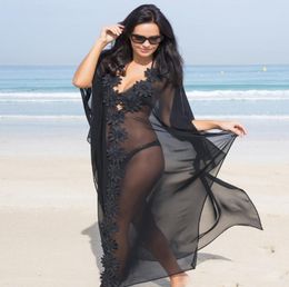 Serviette de plage robes de vêtements de plage nage de natation jupe de maillot de bain 2020 décalcomanies en mousseline de soie en mousseline de soie pure