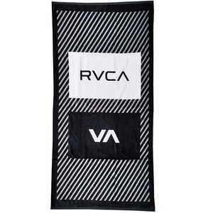 Toalla de playa RVCA Personalidad de la calle europea y americana Marca de moda Black Pure Cotton Toalla para hombres y mujeres Toalla de playa agrandada suave y absorbente