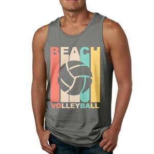 Beach Volleyball Hommes Muscle Shirts Tee sans manches Gym Workout Tank