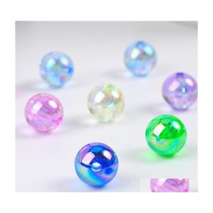 Perle Caps En Gros 100 Pcs Beautif Perles Acryliques Rondes 8Mm 4Mm Fabrication De Bijoux 573 Q2 Drop Delivery Résultats Composants Dhcr8