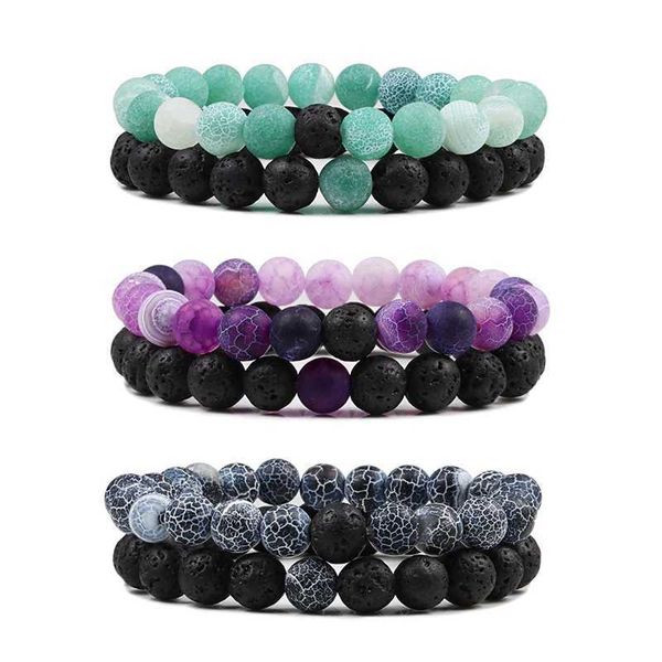 Bracelet de perle perlé 1 à 2 pc