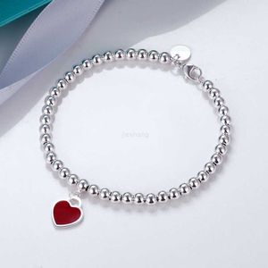 Perles Bracelet de bijoux en perles de créateurs féminins pour bracelet féminin couple de créateurs cadeaux masculins faits à la main 16-20 cm au choix Plaque d'argent titane Saint Valentin