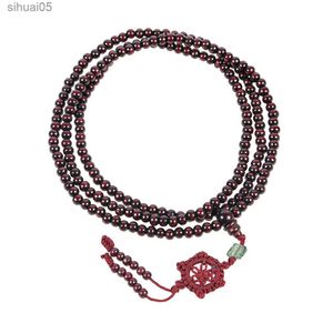 Perles de prière de bouddha, Bracelets enroulés pour collier de méditation, bijoux pour hommes et femmes, YQ240226