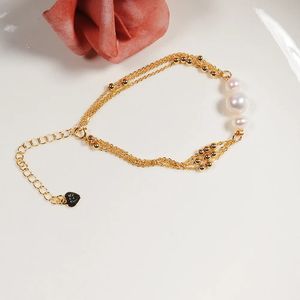 Bracelet de perles de mode perlé sur le marché et le bracelet doré a différentes couleurs Choisissez Can32 231208