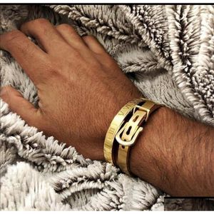 Perlé Hommes Bracelet En Acier Inoxydable Bracelet Bracelets De Mode Titane Pour Hommes Type C Twisted Or Bracelets Drop Delivery Jewe Dhgarden Dhuoc