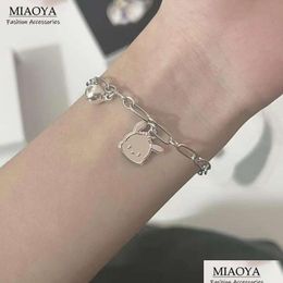 Kralen Miaoya Schattige Pacha Hond Bel Ketting Armband Vrouwelijke Student Bestie Gift Ins Cartoon Ring Cadeaus voor koppels Drop Delivery Jewelr Otpij