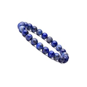 Kralen natuurlijke 8mm prachtige lapis lazi genezing kristal stretch armband voor unisex vriendschap cadeau handgemaakte joodse drop levering j dhgll