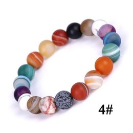 Kralen natuursteen kralen armbanden 10 mm vrouwen handgemaakte strengen universum Galaxy premium ruimte planeten zonnestelsels voor mannen gi dhiki