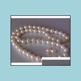 Colliers en perles pendentifs bijoux 8 à 9 mm